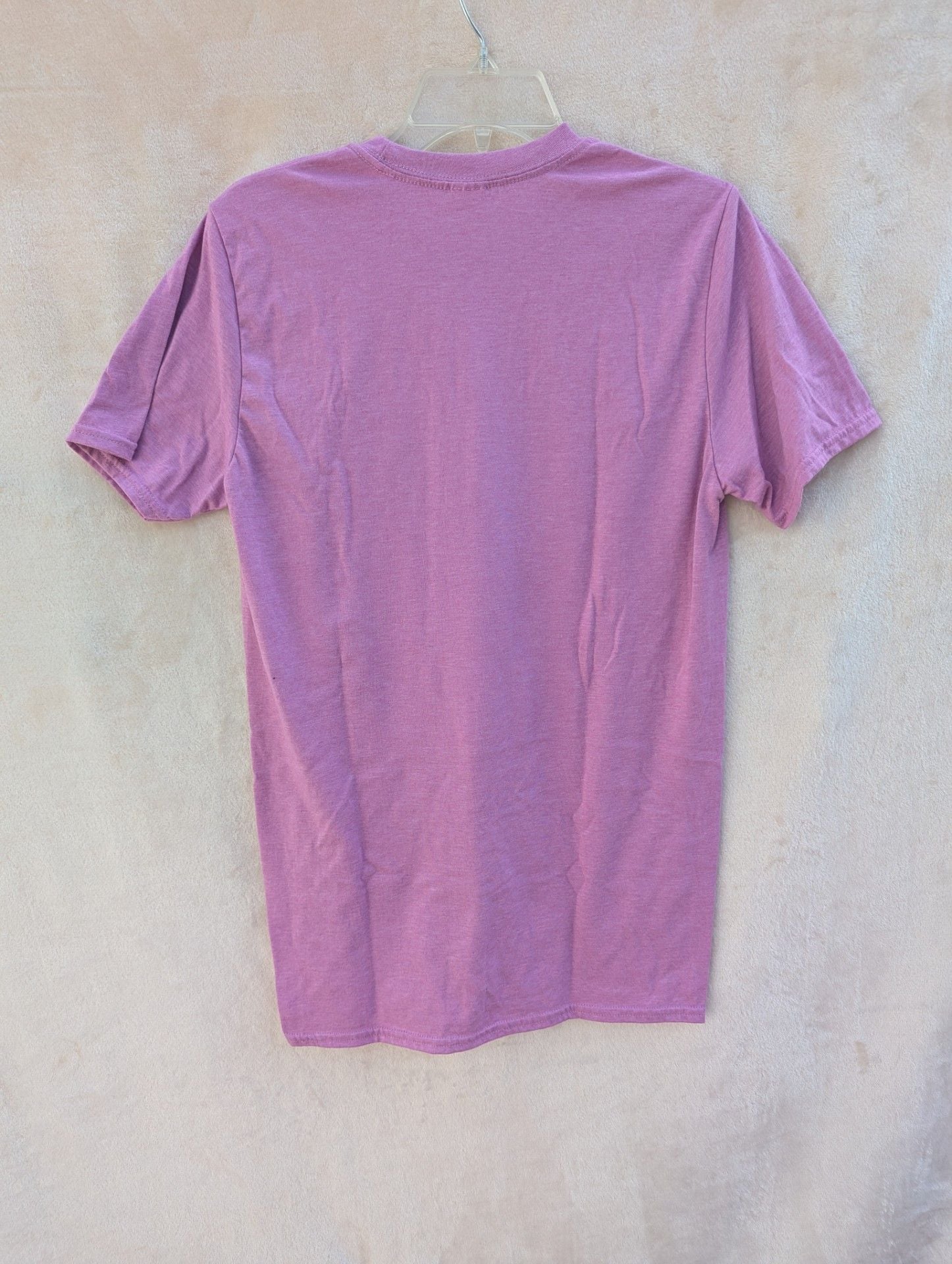 Gildan Softstyle Horror Tarot Cards Graphic Print T-Shirt Medium Pink 5