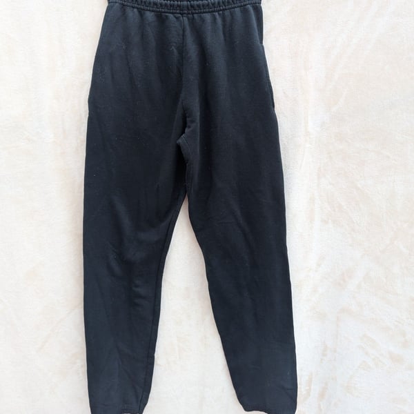 Athletic Works Men's Black Fleece Sweatpants Size Small 28-30