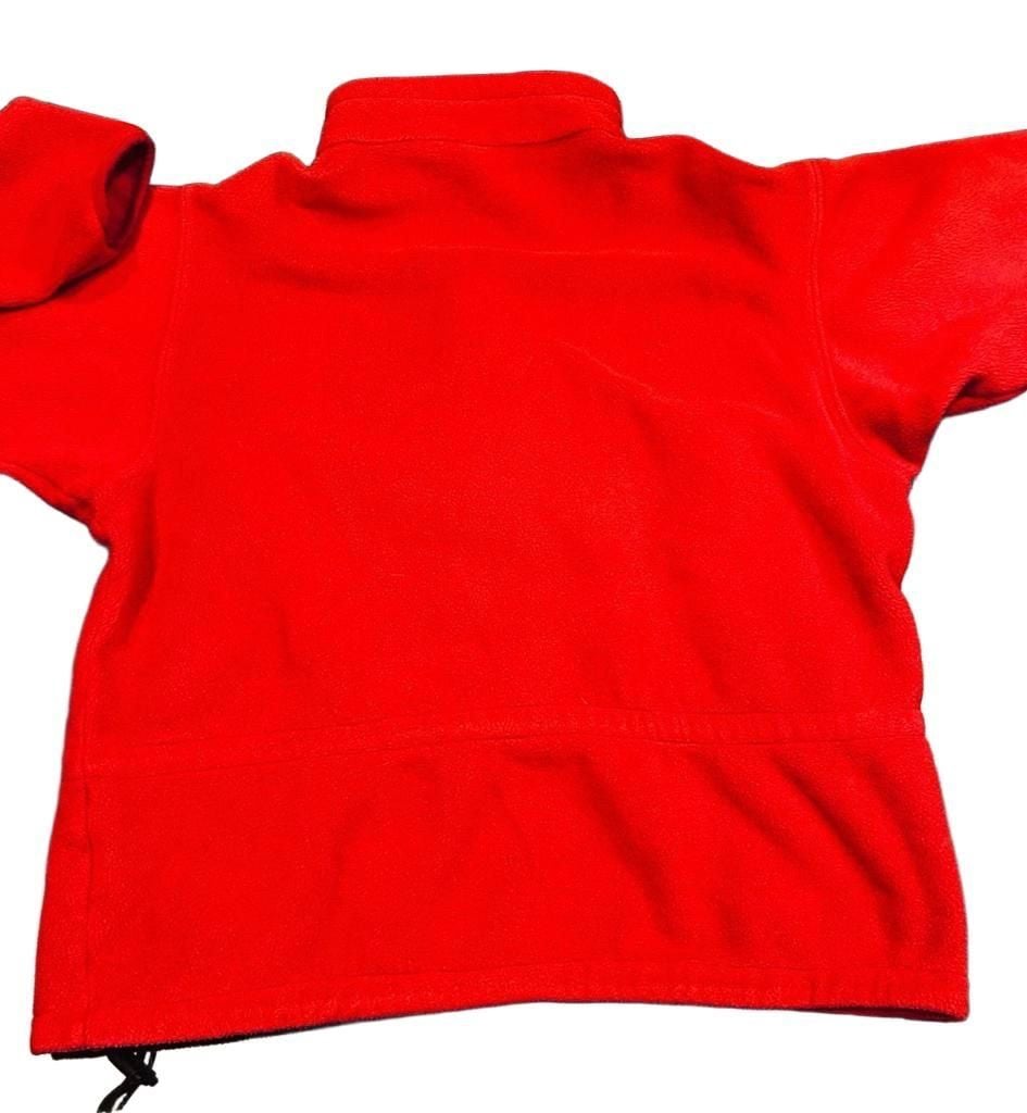 Patagonia Vintage Synchilla Marsupial Fleece Pullover Jacket Size medium/Large Made in USA Magenta 7