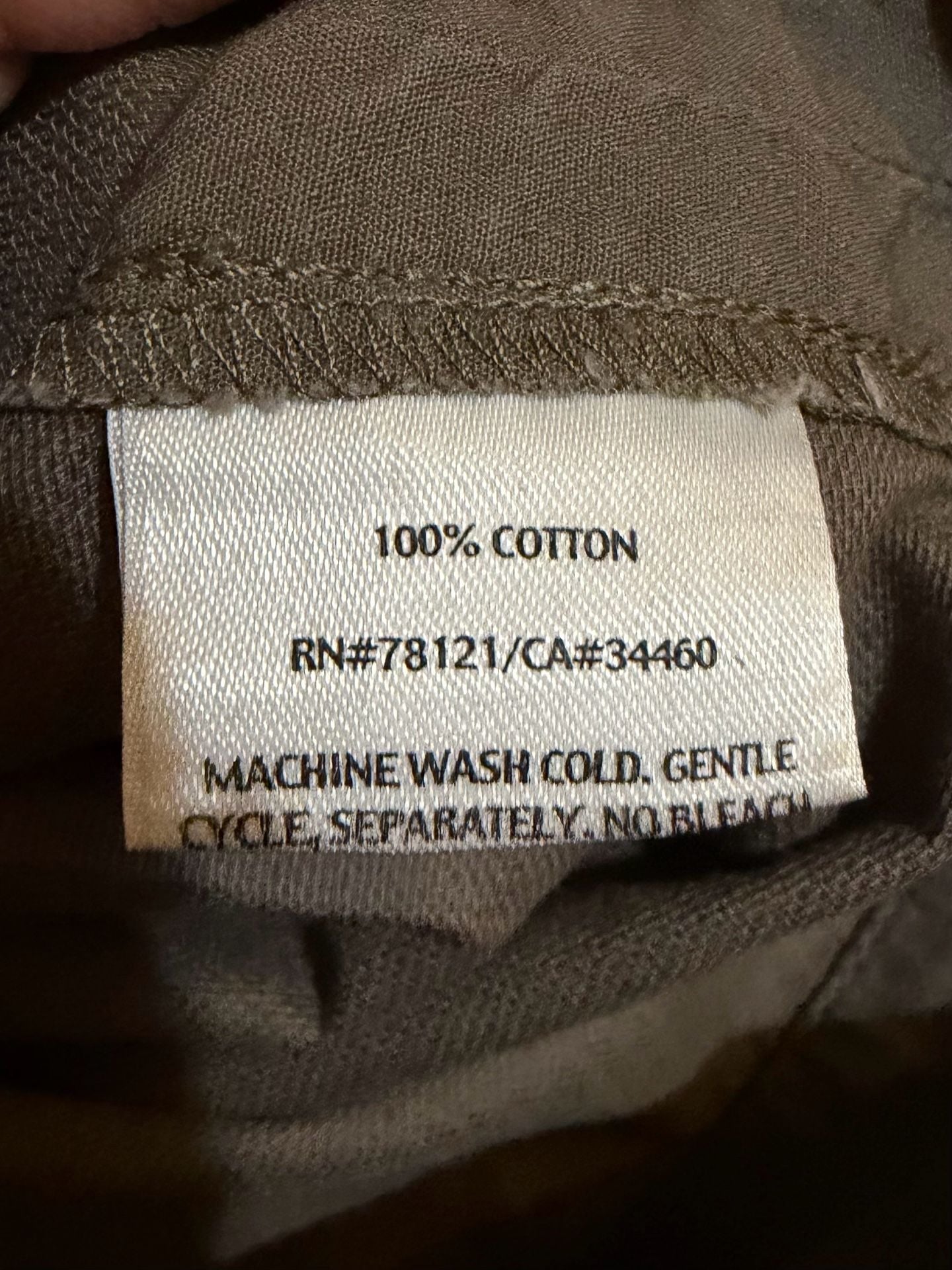 Eileen Fisher Olive Green Cotton Cropped Cargo Pants 2X 7