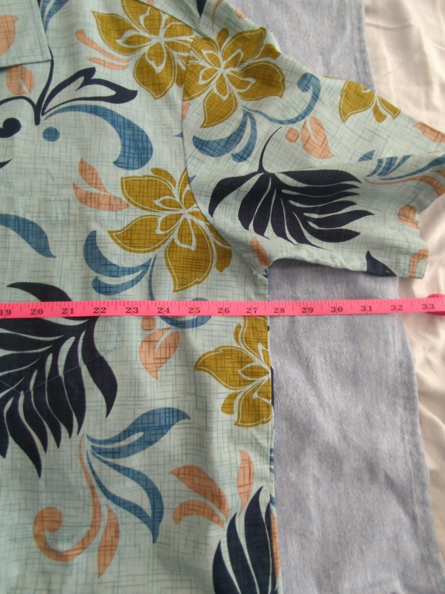 F&K Fashion Made in Hawaii Tropical Floral Hawaiian Camp Shirt 3XL 7