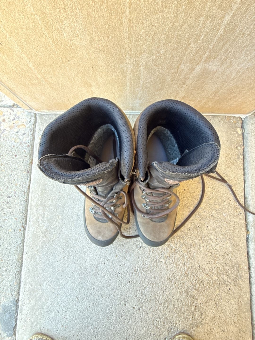 Cabela's Meindl Gore-Tex Waterproof Leather Hiking Hunting Boots Men's Size 8.5 7