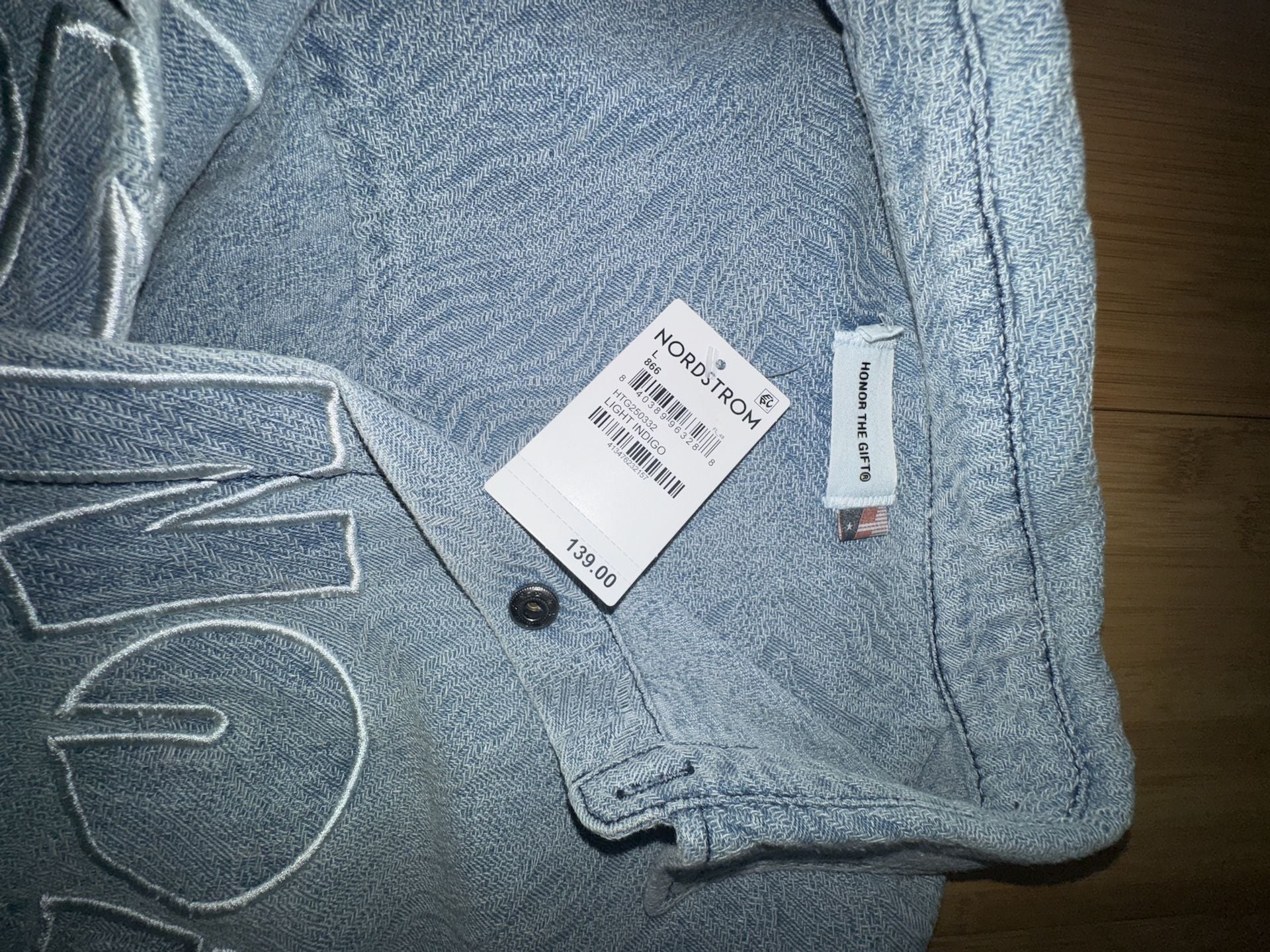 Honor The Gift Diamond Denim Jacket & Jeans Set Light Indigo 5