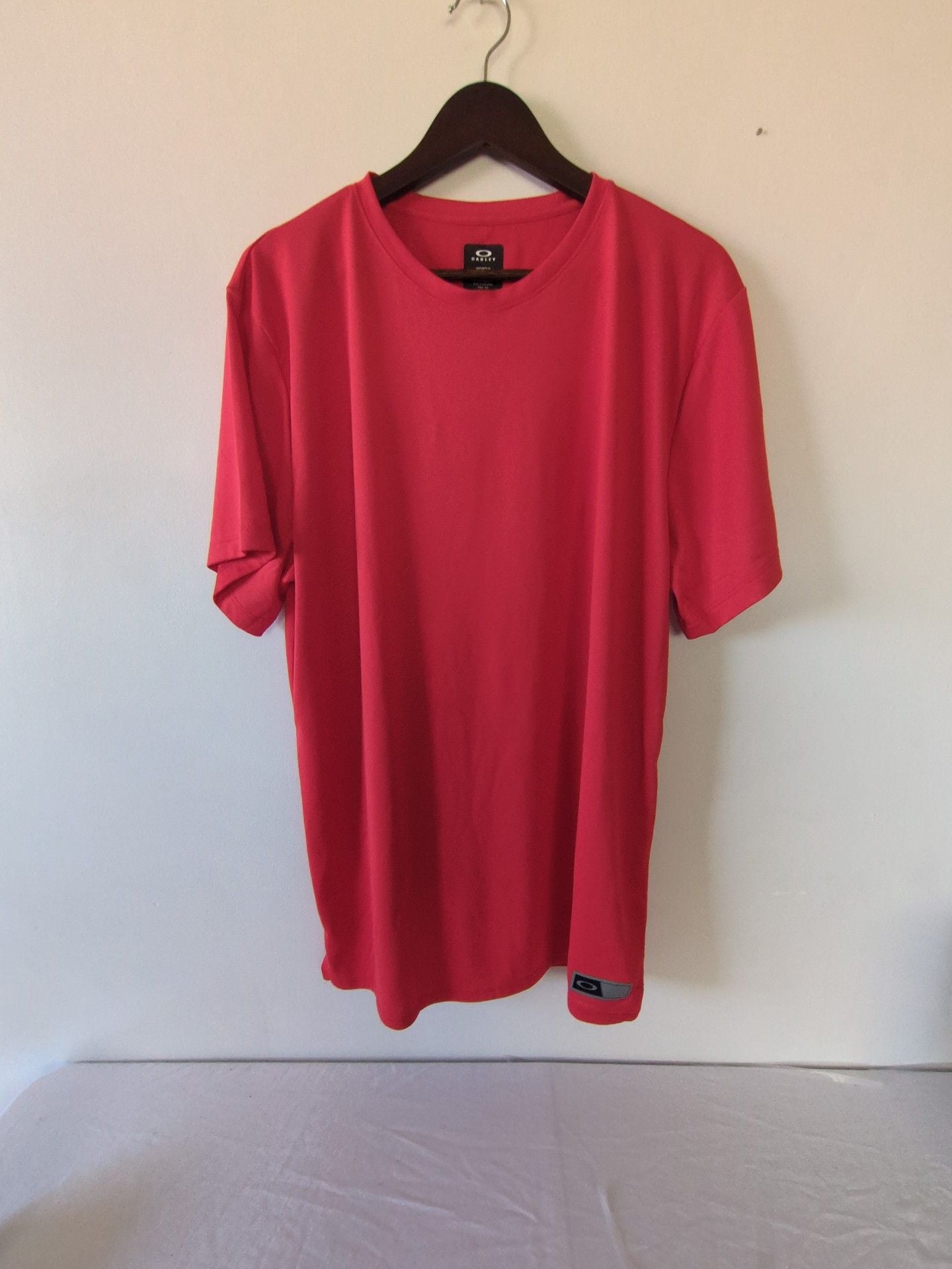 Oakley Hydrolix Red Performance Short Sleeve T-Shirt 2