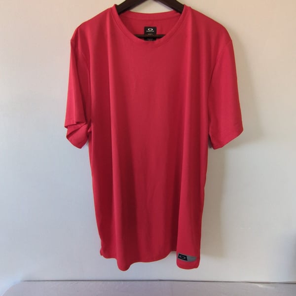 Oakley Hydrolix Red Performance Short Sleeve T-Shirt