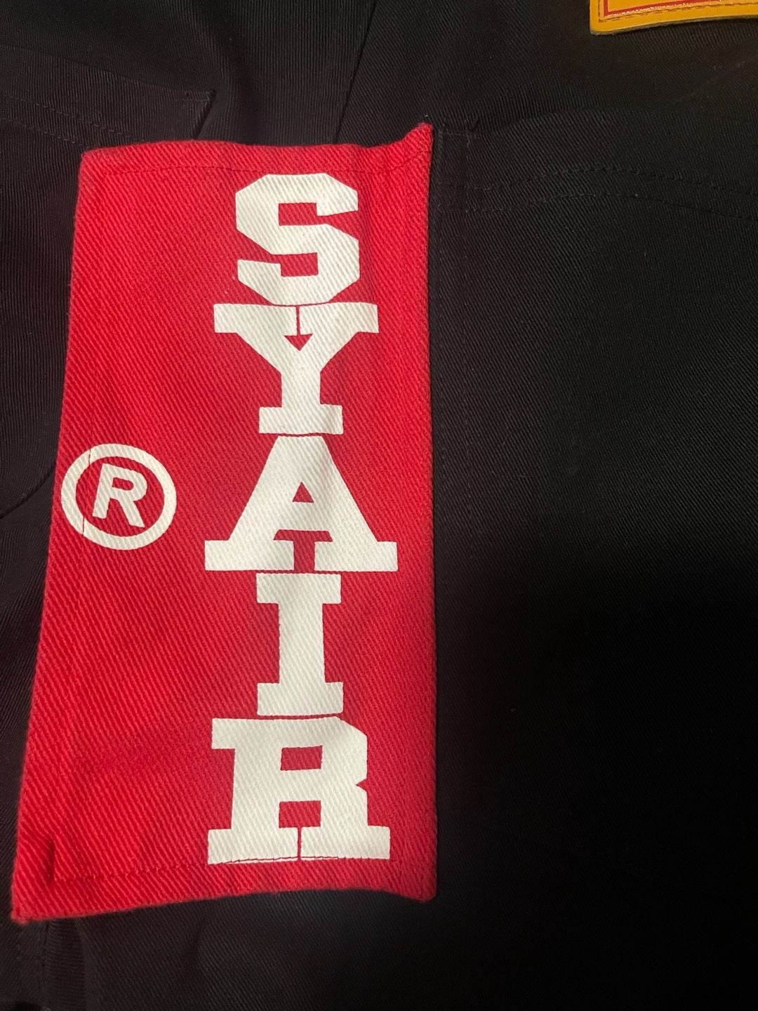 SYAIR DENIM & CO. Black Canvas Work Shorts 5