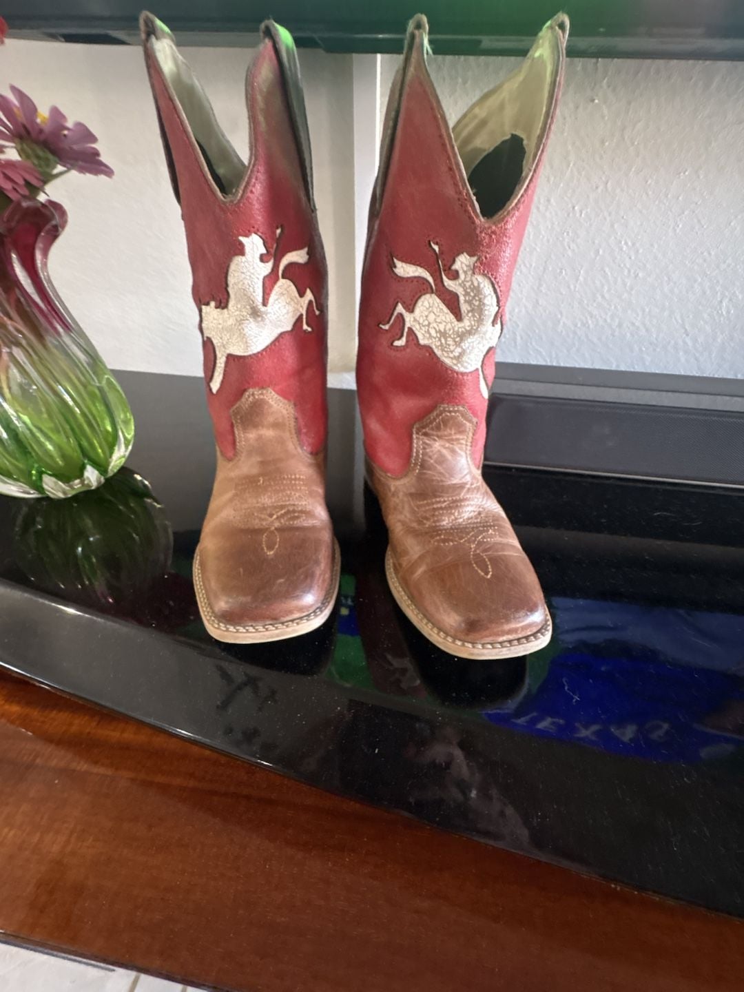 Roper Kid's Cowboy Boots Bronc Rider Inlay – , CA 2