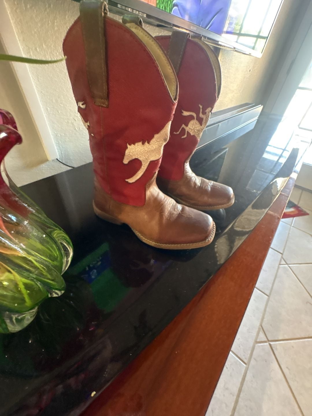 Roper Kid's Cowboy Boots Bronc Rider Inlay – , CA 4