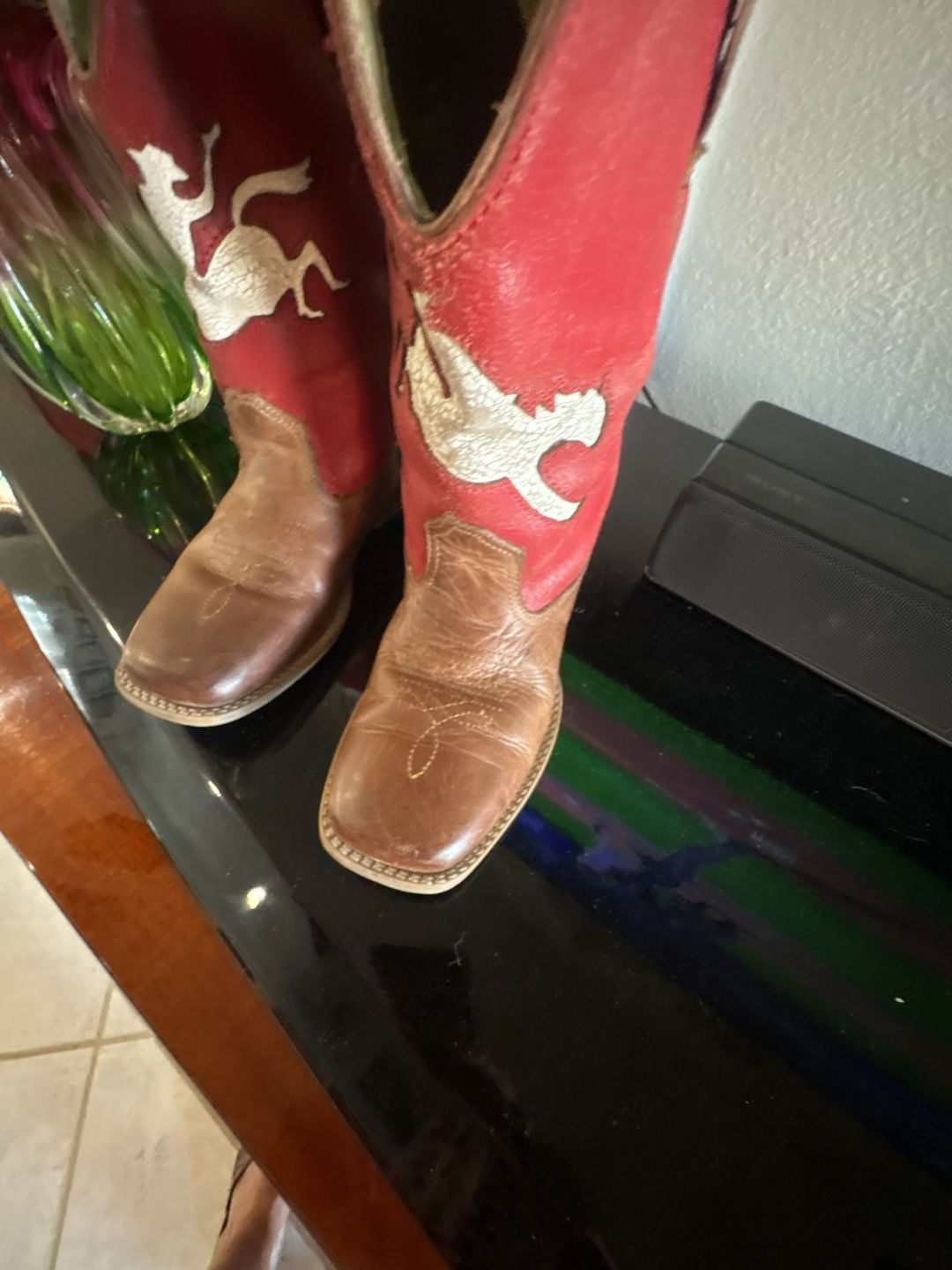 Roper Kid's Cowboy Boots Bronc Rider Inlay – , CA 5