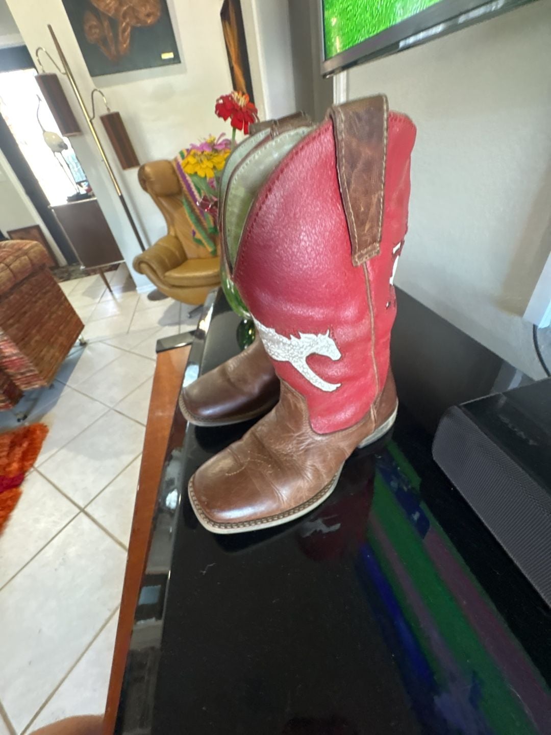 Roper Kid's Cowboy Boots Bronc Rider Inlay – , CA 6