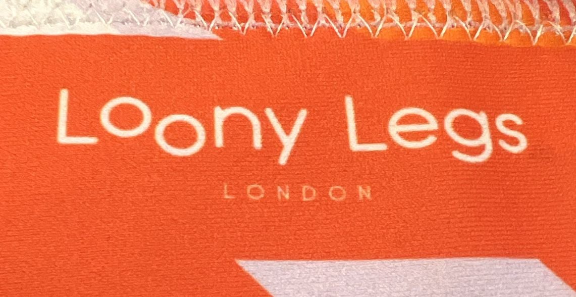Loony Legs London Cheetiger Orange Animal Print Sports Bra 3