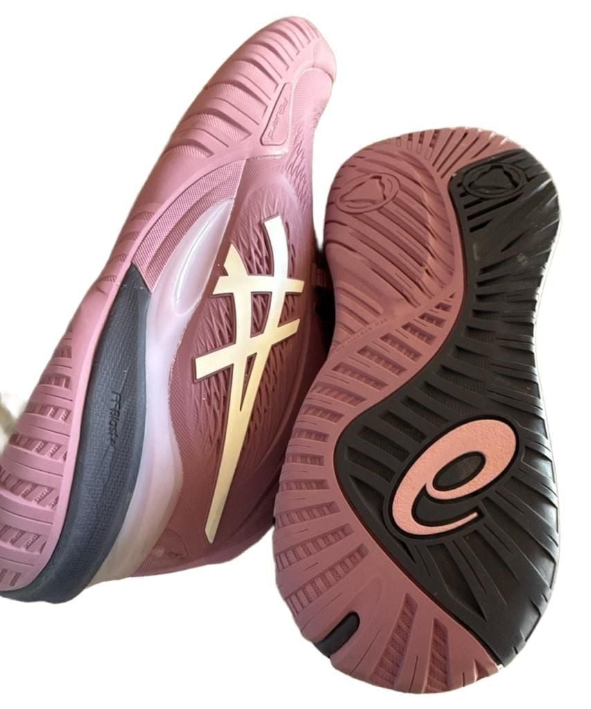 ASICS Women's GEL-Resolution X Padel/Tennis Shoes, Ube/White 7