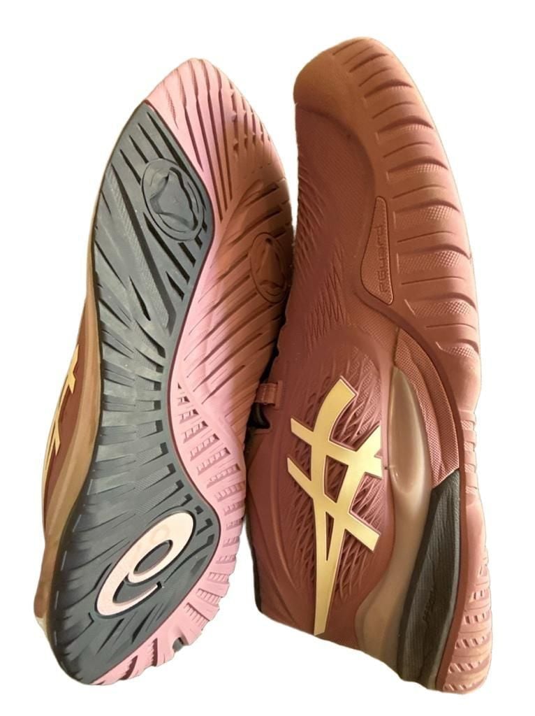 ASICS Women's GEL-Resolution X Padel/Tennis Shoes, Ube/White 8