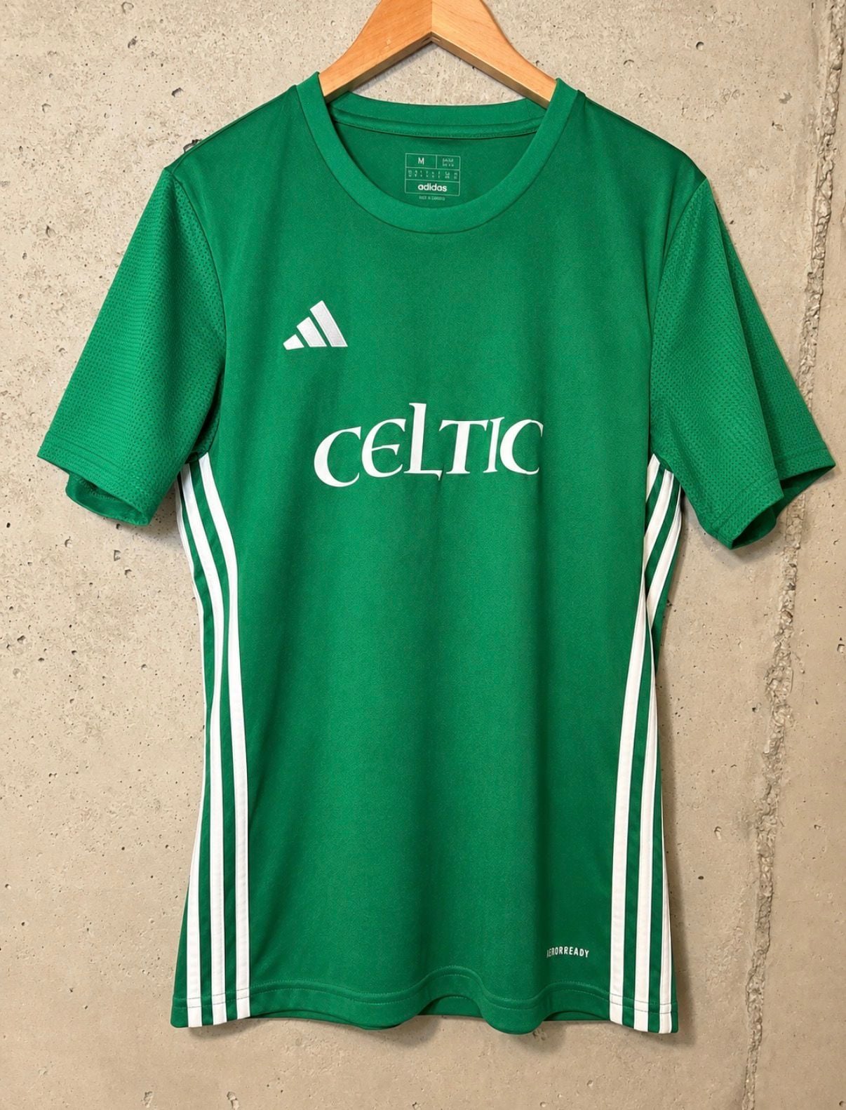 Adidas Celtic FC Training Soccer Jersey Green Size M 2