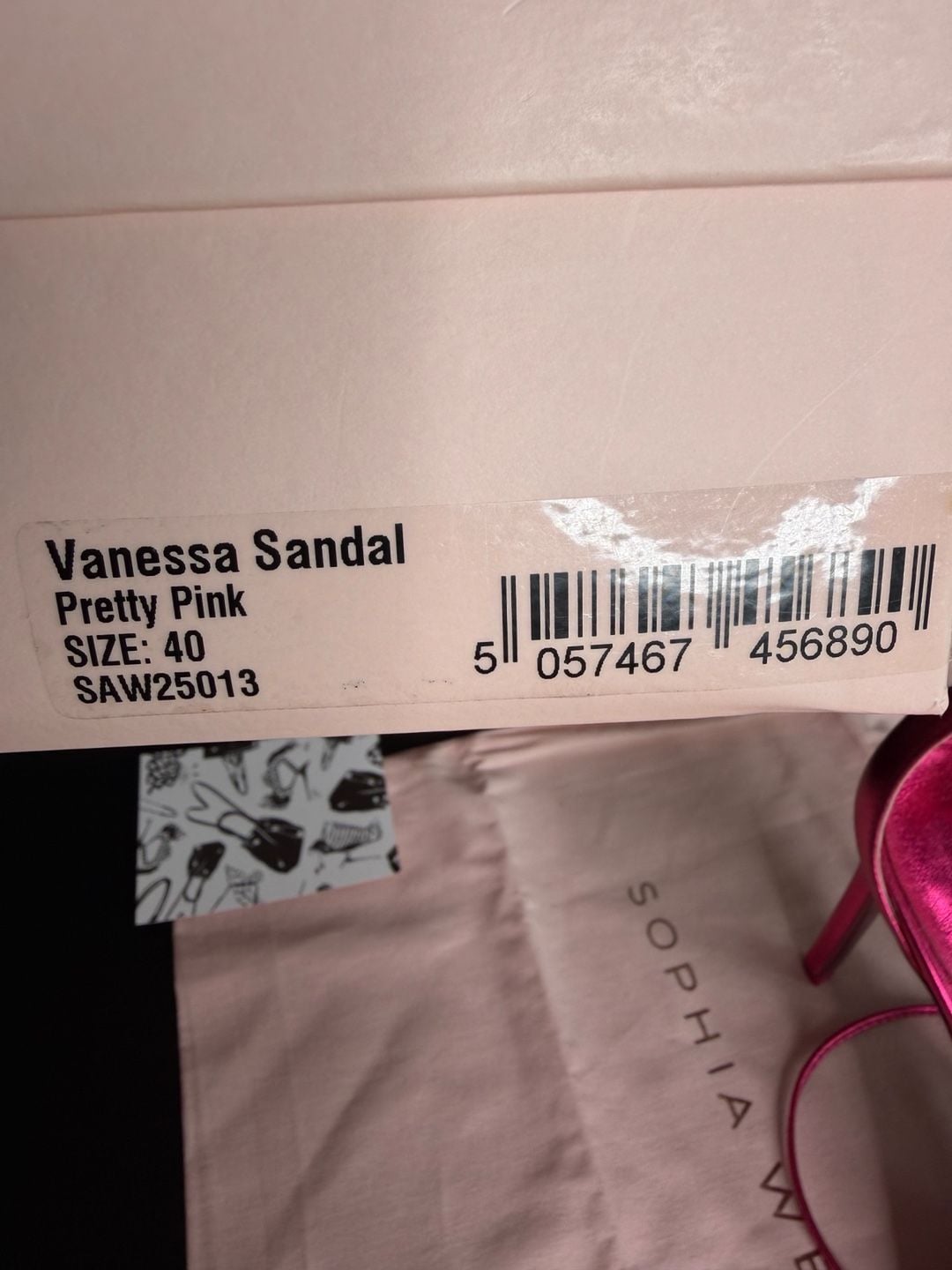 Sophia Webster Vanessa Pretty Pink Crystal Butterfly Sandals EU 40 MSRP $880 10