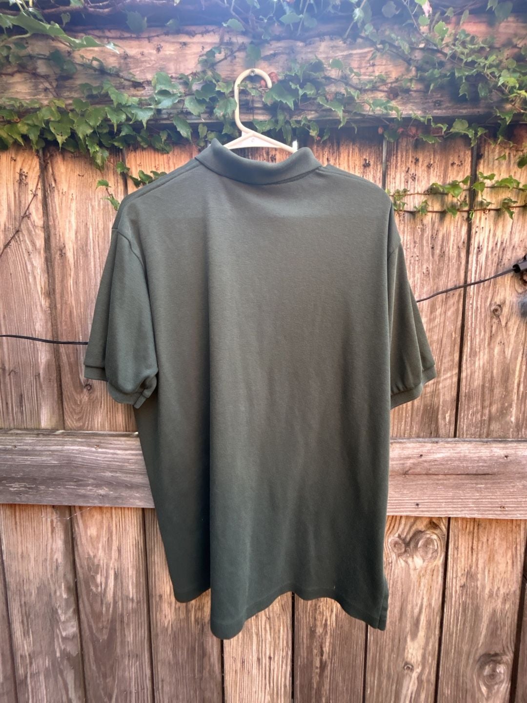 Vintage Polo Ralph Lauren Green Cotton Pique Short Sleeve Polo Shirt 6