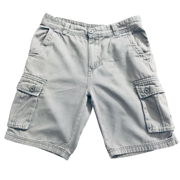1688 Revolution Gray Cargo Shorts Men's Size 34