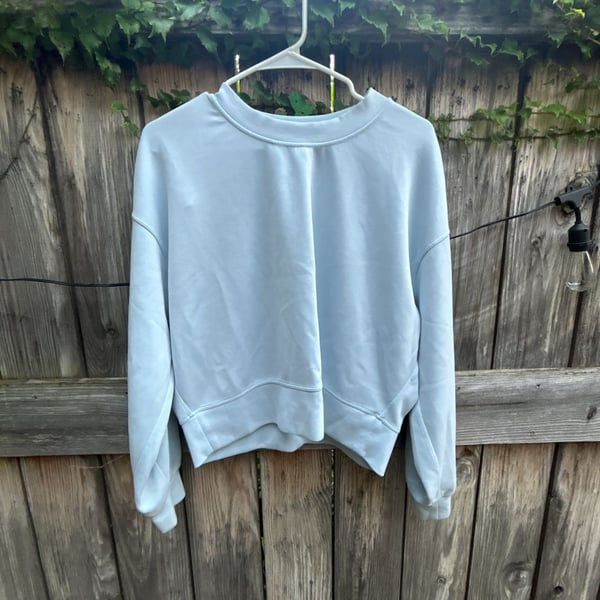Lululemon Softstreme Crew Sweatshirt Blue