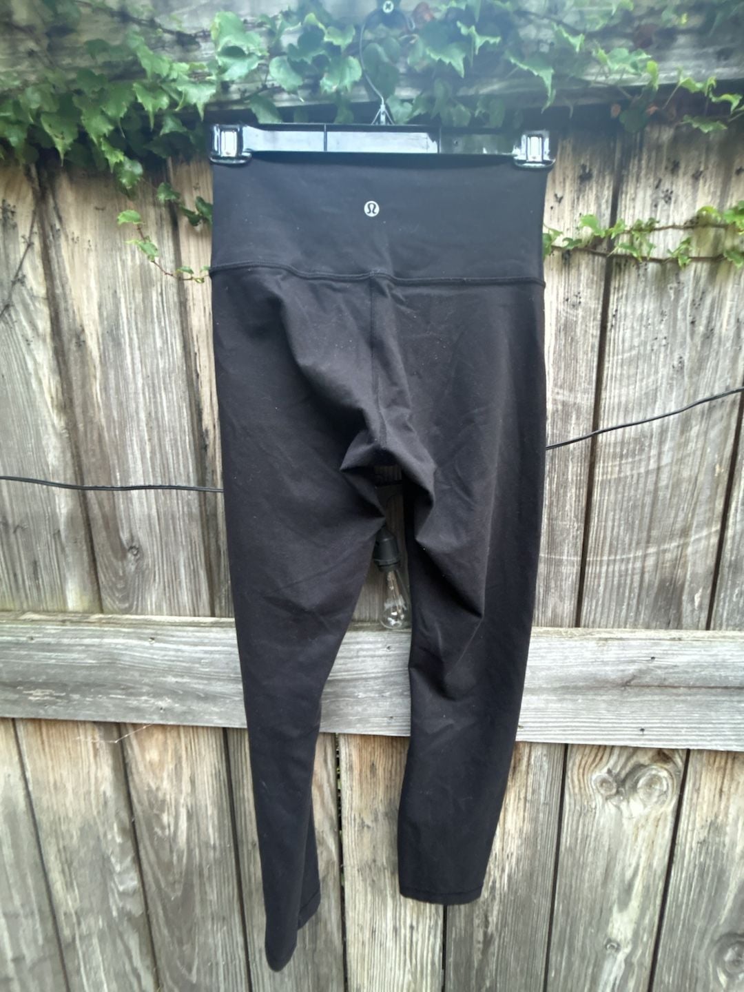 Lululemon Black Align High-Rise Nulu Workout Yoga Leggings Size 4 3