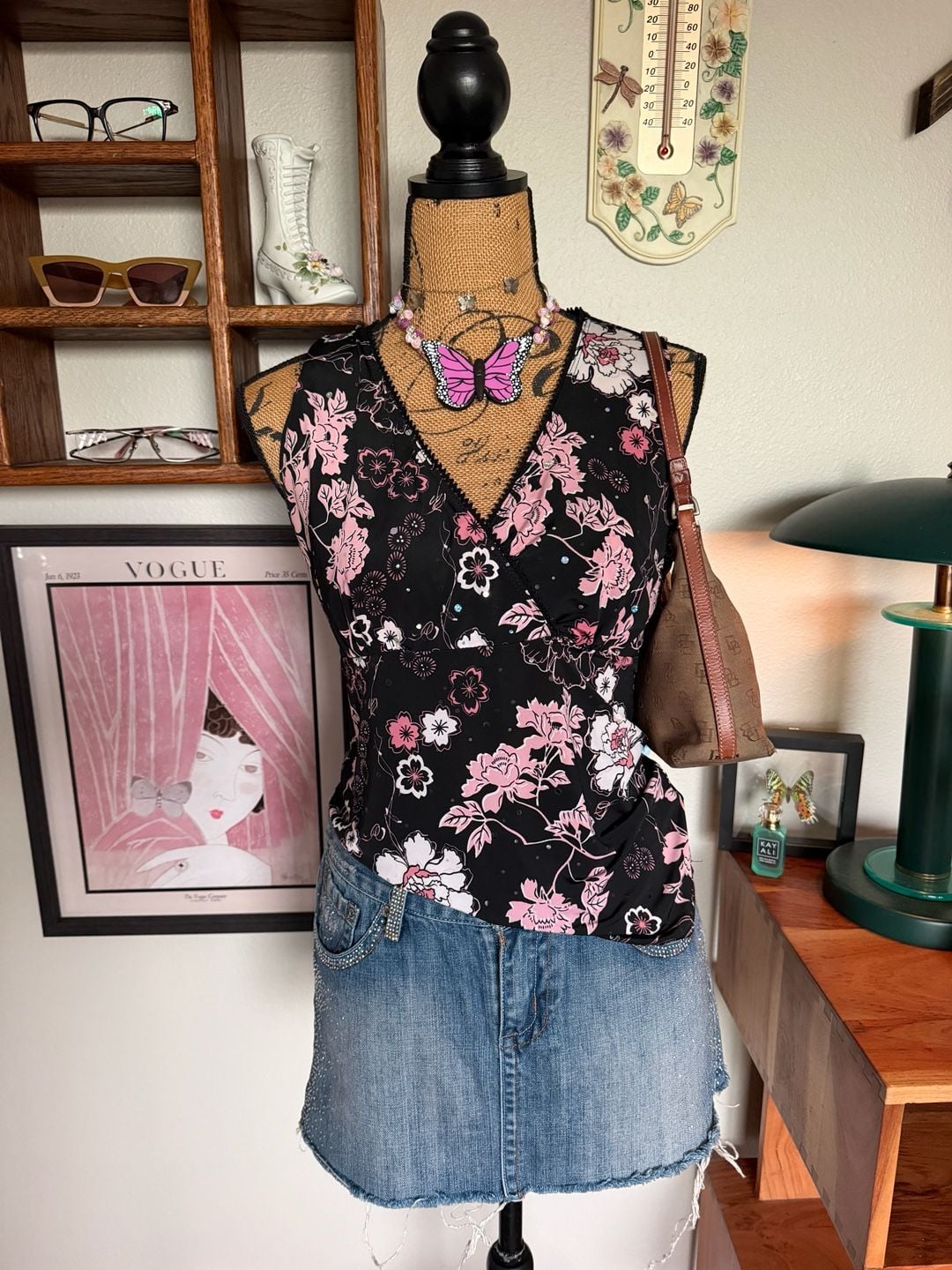 Fairy core babydoll Whimsigoth y2k cami tank top 2