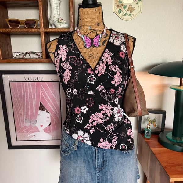 Fairy core babydoll Whimsigoth y2k cami tank top 
