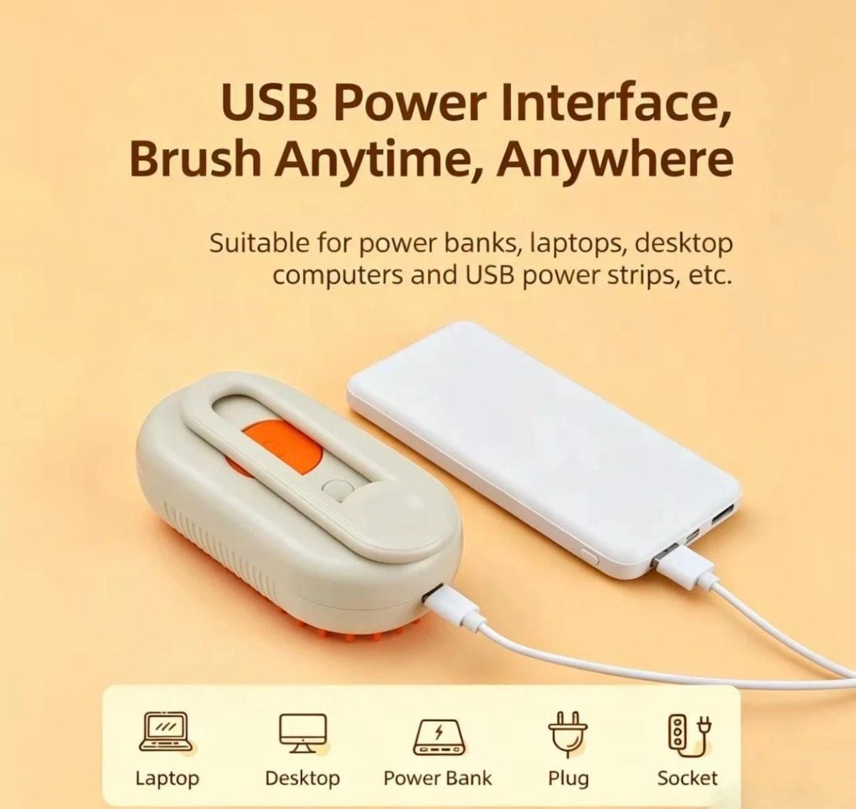 Pawsitively Fun! Massage Brush with Mist 8