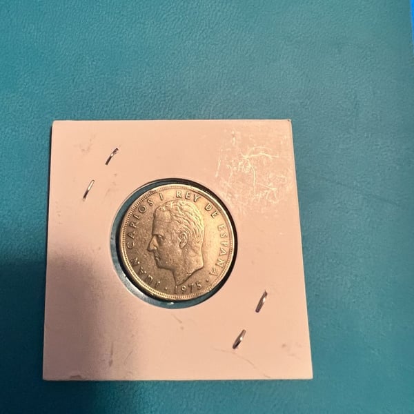 Spain 5 Pesetas Coin Juan Carlos I 1975