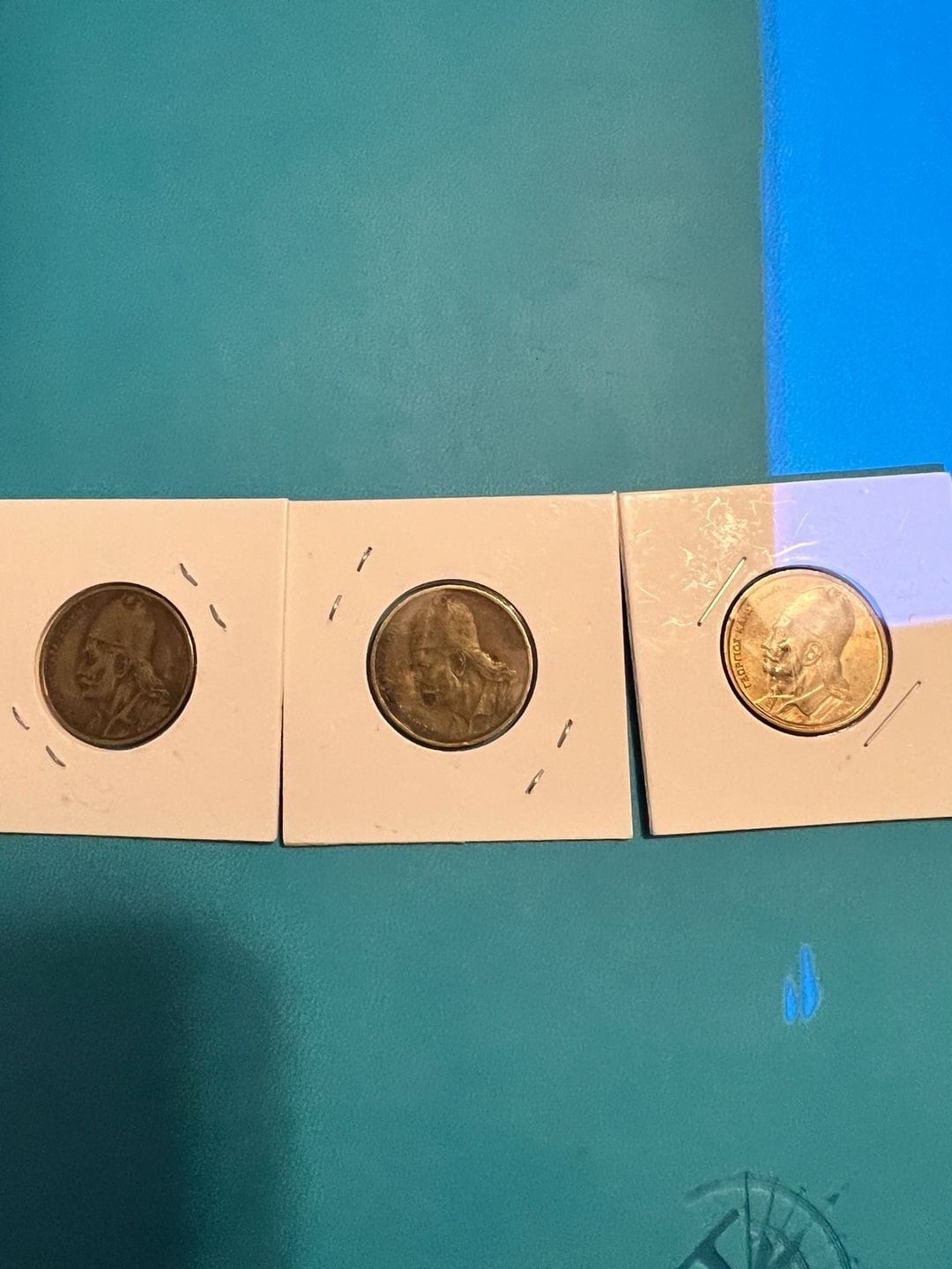 Greece 2 Drachmes Coin Georgios Karaiskakis 3