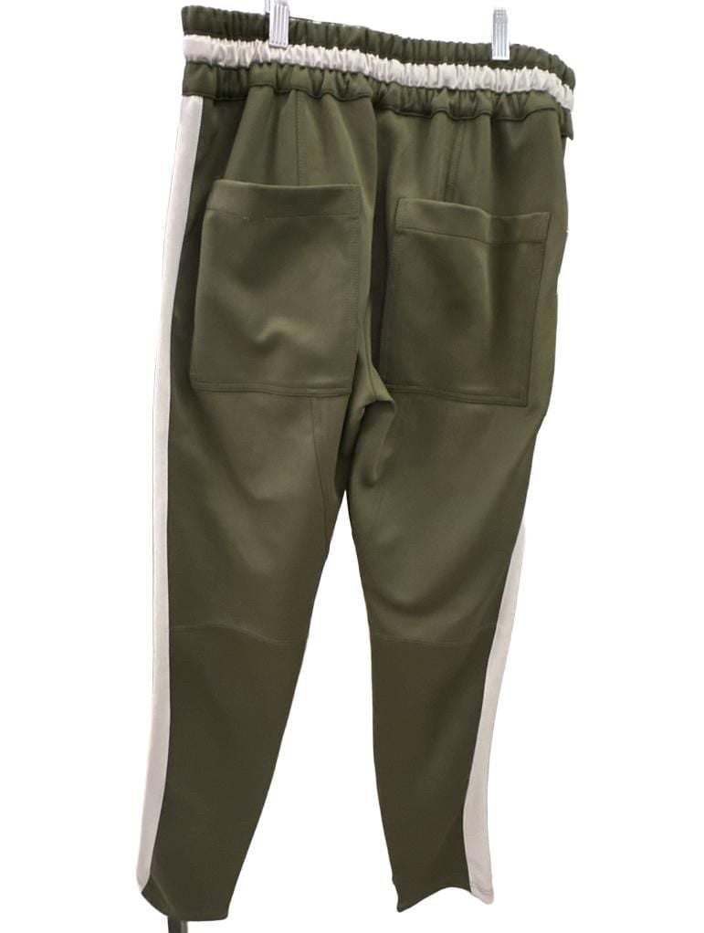Crysp Denim Olive Green Side Stripe Track Pants Size L 7
