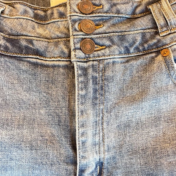 KanCan Women's High Rise Triple Button Skinny Jeans Size 11/29