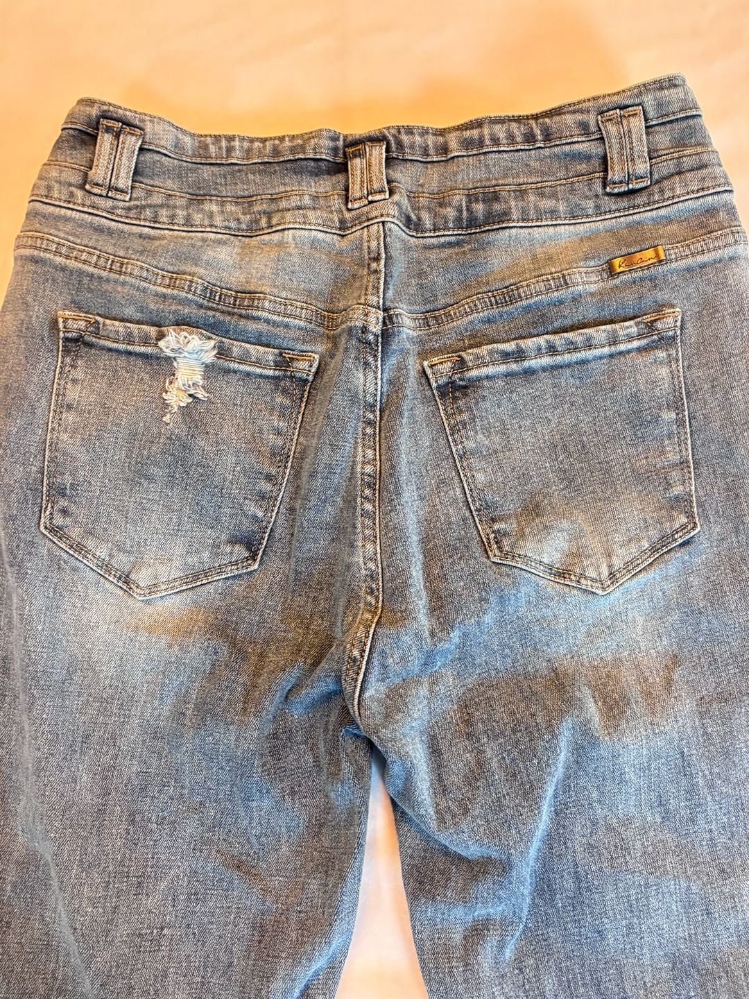KanCan Women's High Rise Triple Button Skinny Jeans Size 11/29 8