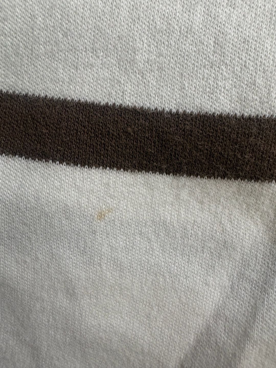 Polo by Ralph Lauren Men's White and Brown Striped Short Sleeve Polo Shirt XXL 4