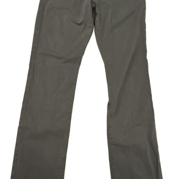 AG Adriano Goldschmied The Everett Slim Straight Pants Grey 34x34