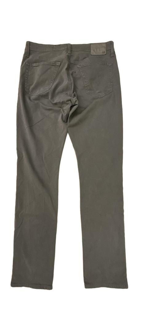 AG Adriano Goldschmied The Everett Slim Straight Pants Grey 34x34 8