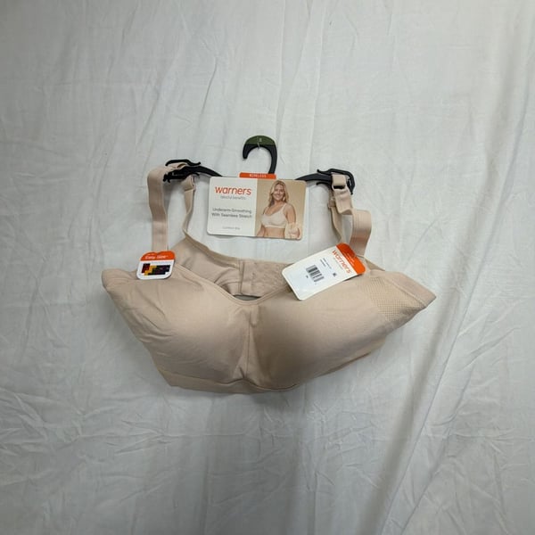 Warner's Blissful Benefits Underarm-Smoothing with Seamless Stretch Comfort Bra