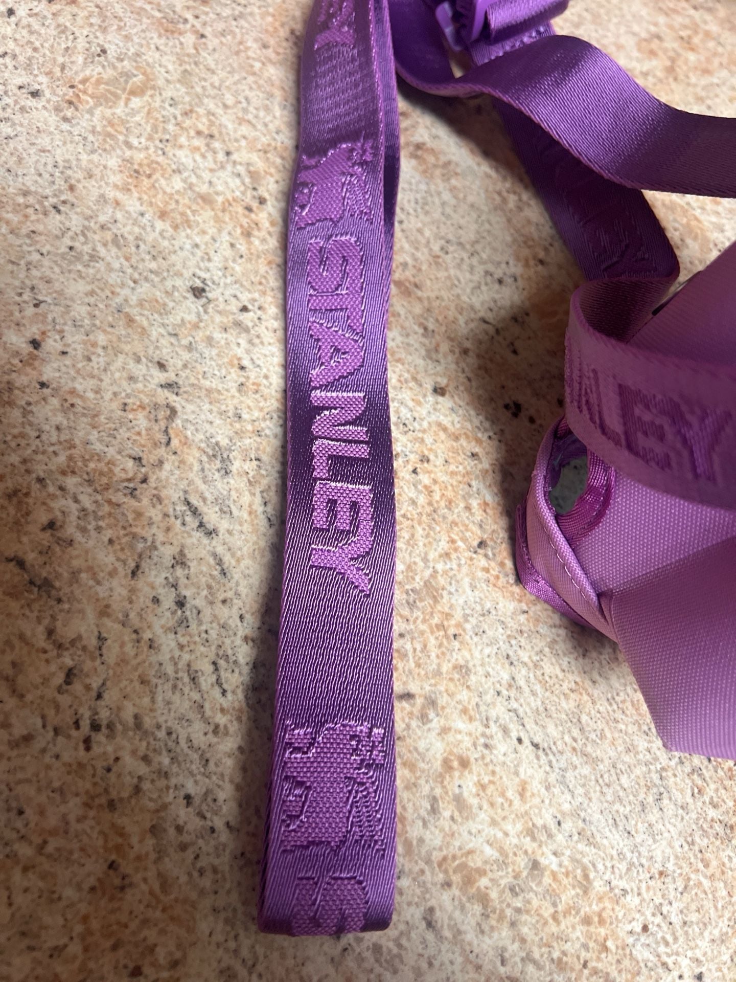 Stanley All Day Quencher Carry All for 30 oz Tumbler Handle Crossbody Bag Lilac 3