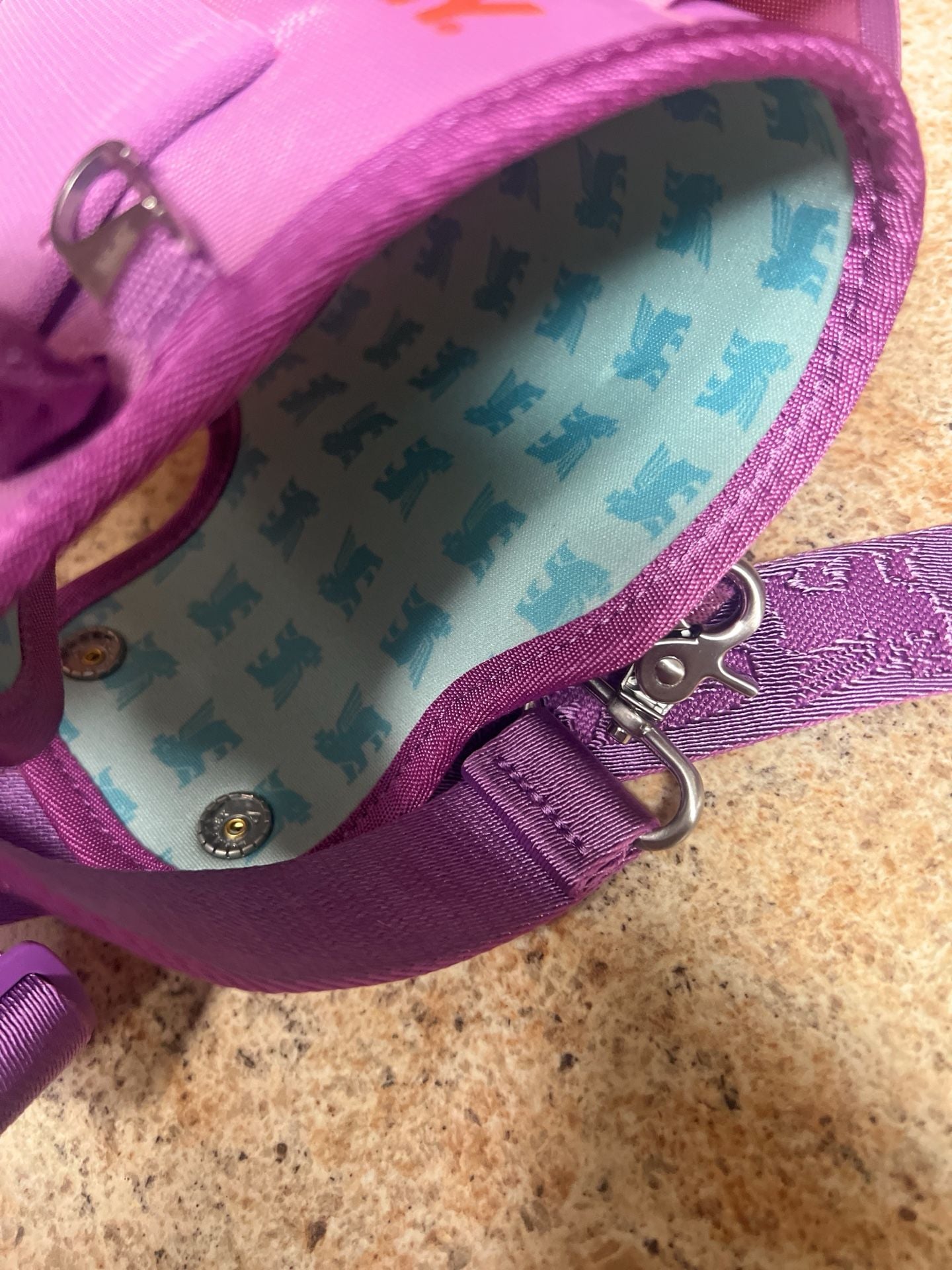 Stanley All Day Quencher Carry All for 30 oz Tumbler Handle Crossbody Bag Lilac 5
