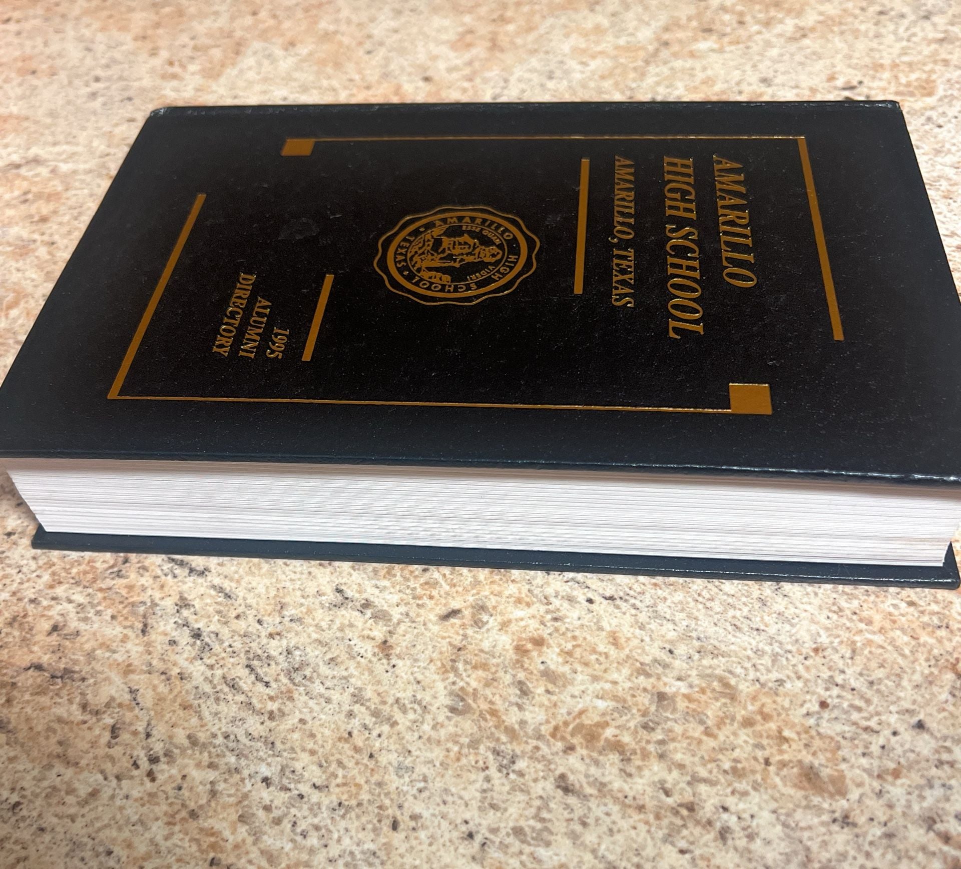 Amarillo High School Alumni Directory 1995 Hardcover Book 2