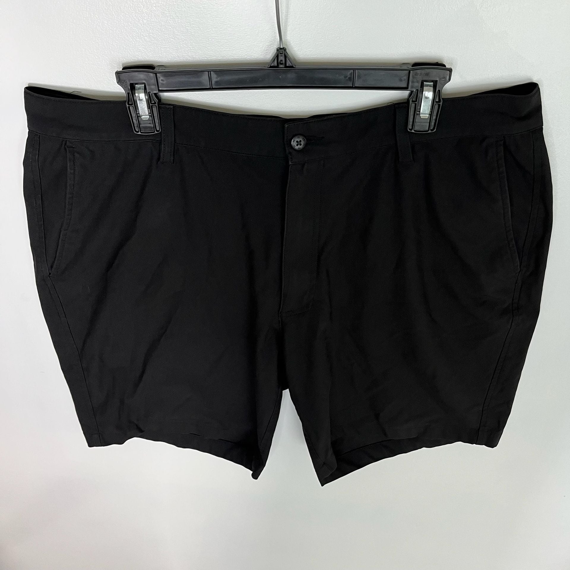 FootJoy Men's Lightweight Performance Black Golf Shorts 9