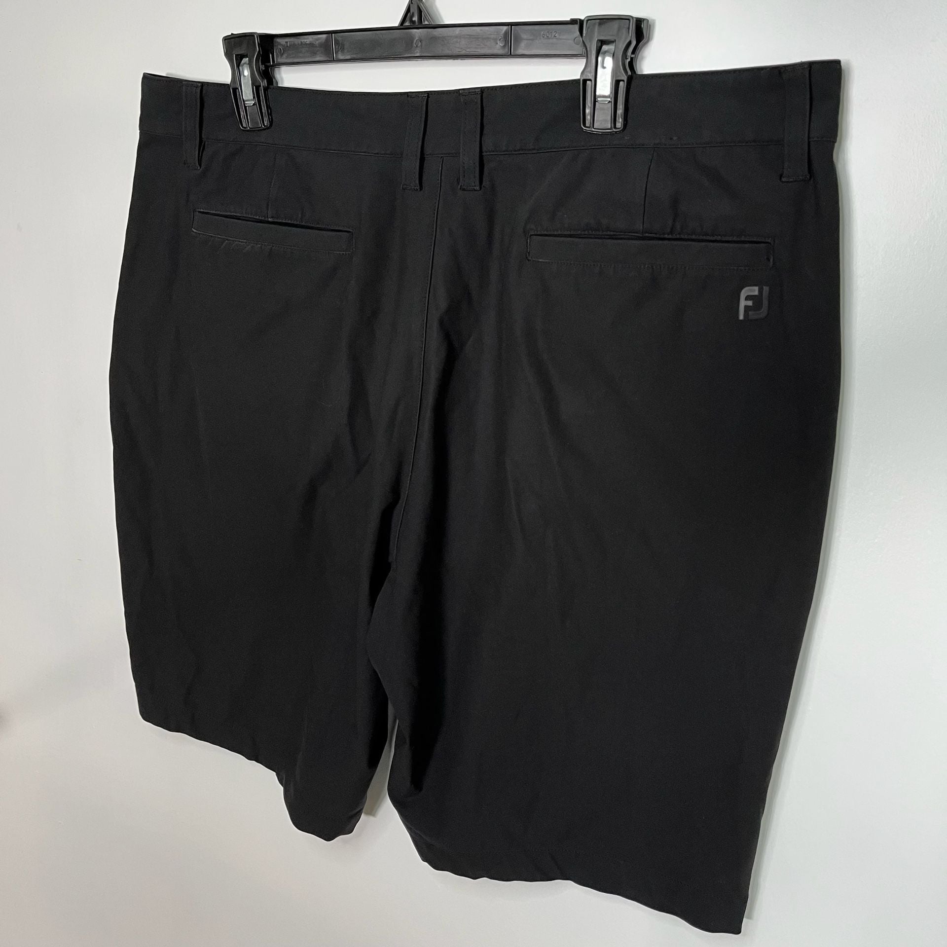 FootJoy Men's Lightweight Performance Black Golf Shorts 11