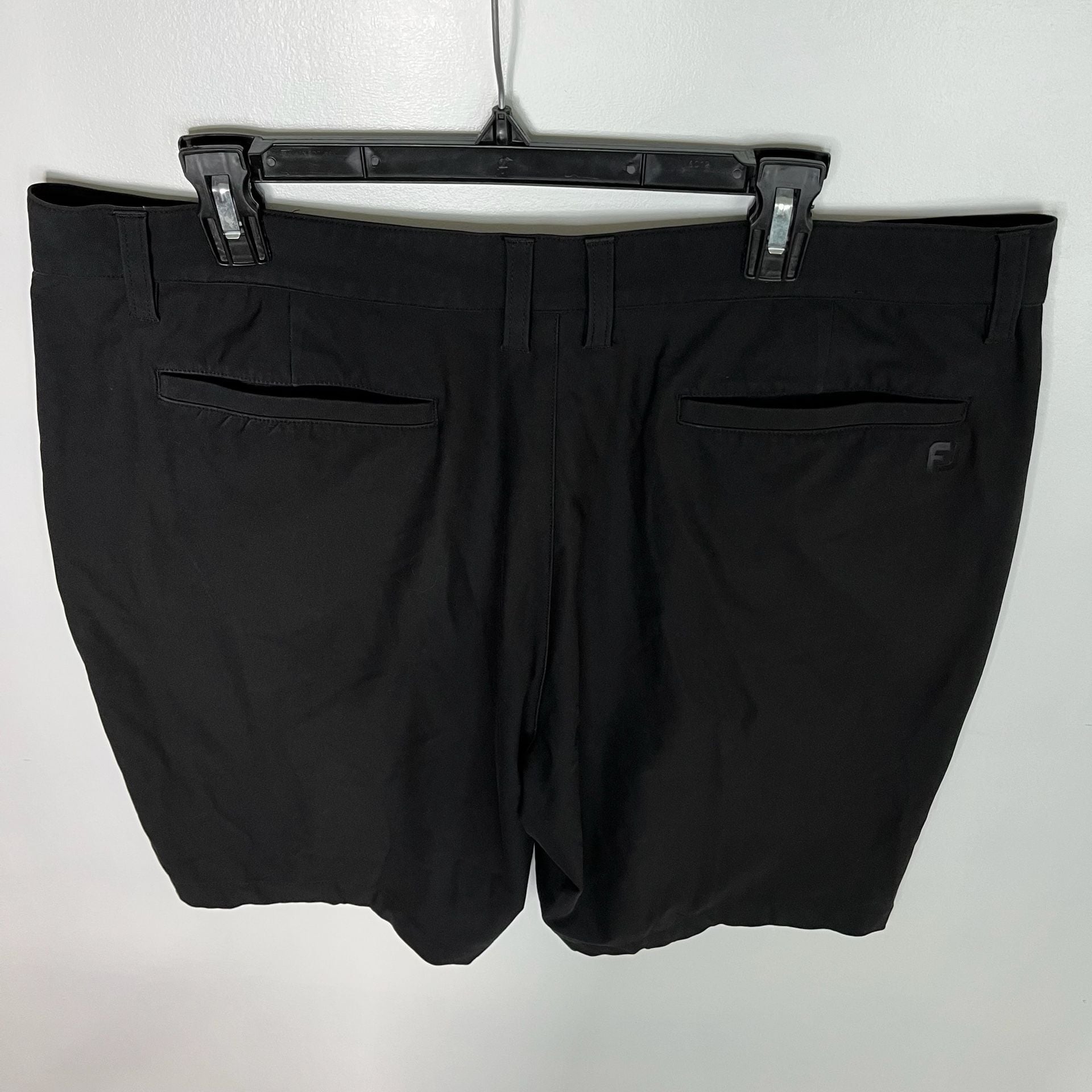 FootJoy Men's Lightweight Performance Black Golf Shorts 13