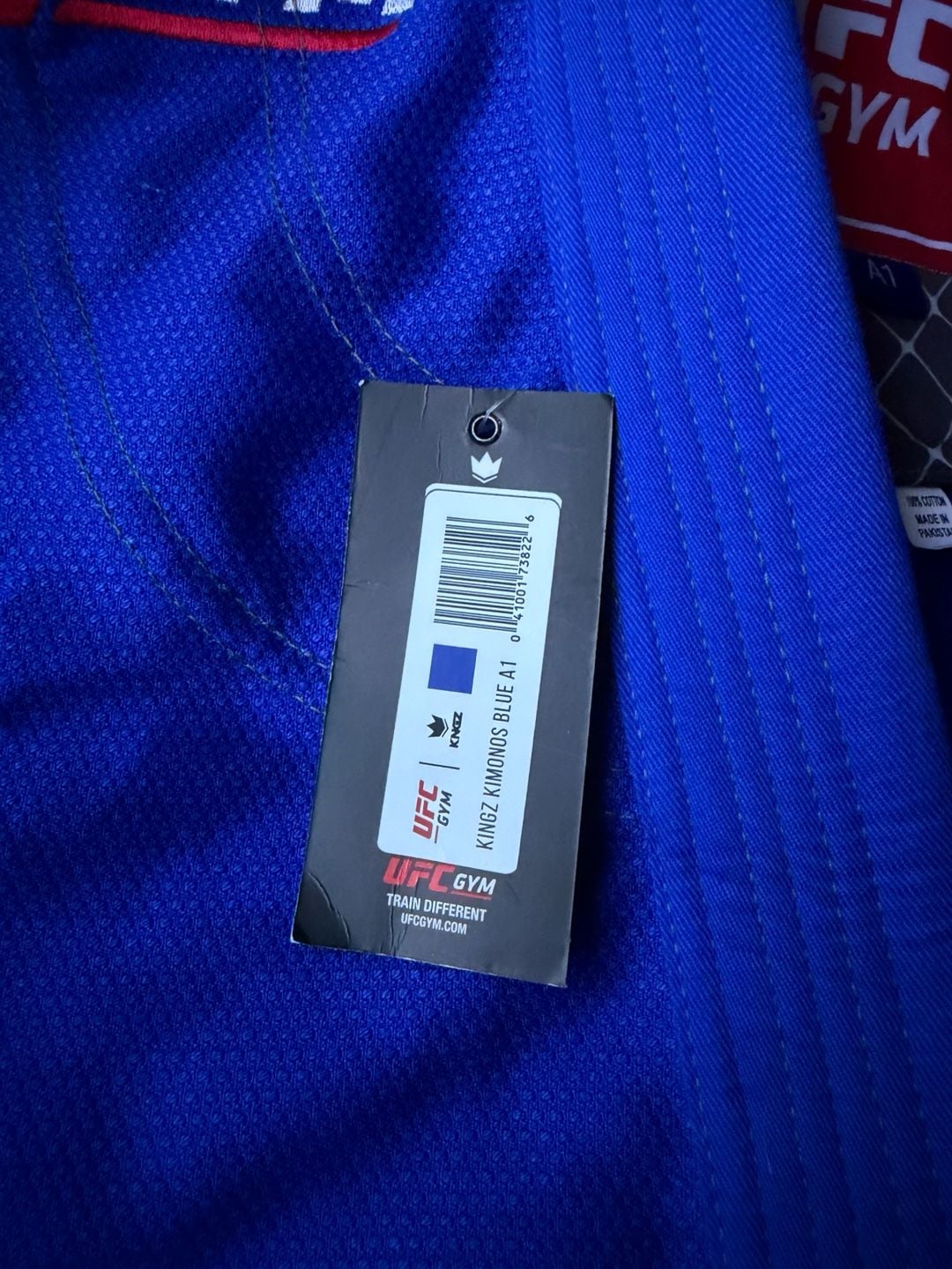 NWT Kingz x UFC Gym Kimono BJJ Gi Set Men's Size A1 Blue Jiu Jitsu Uniform New 7