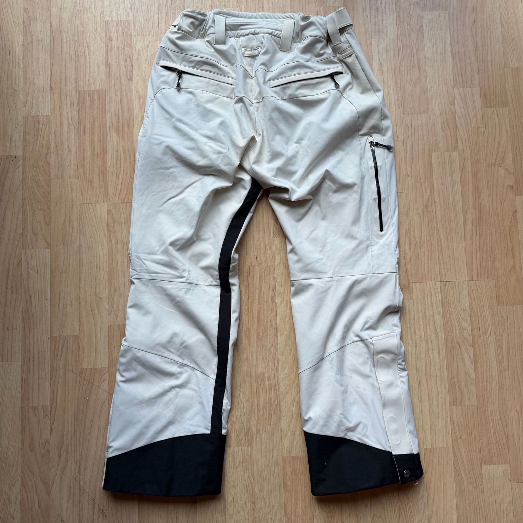 Bogner Fire + Ice Beige and Black Ski Snowboard Pants 12