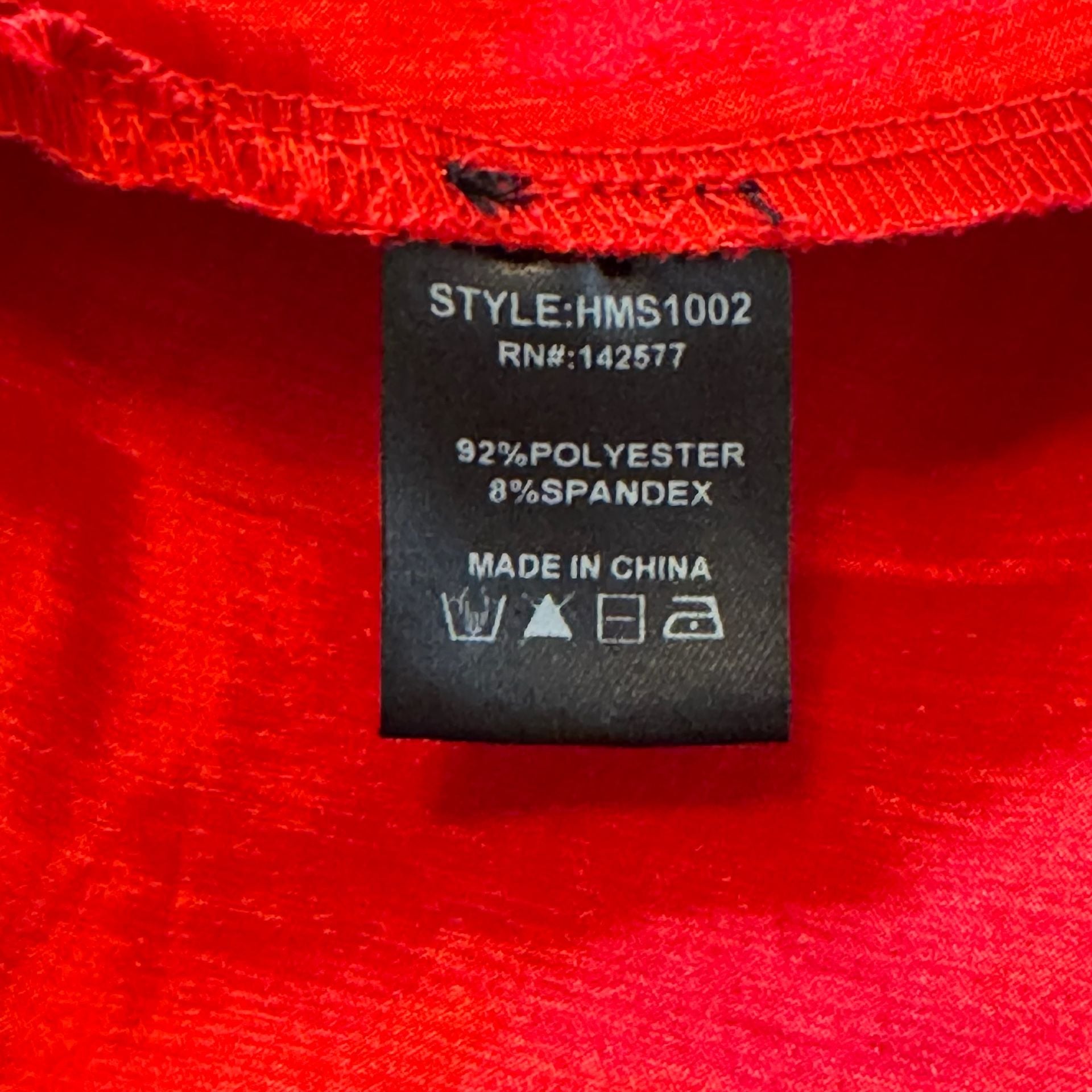 Haute Monde Women’s XL Red Satin High Low Skirt Pleated Tie Waist Holiday Party 5