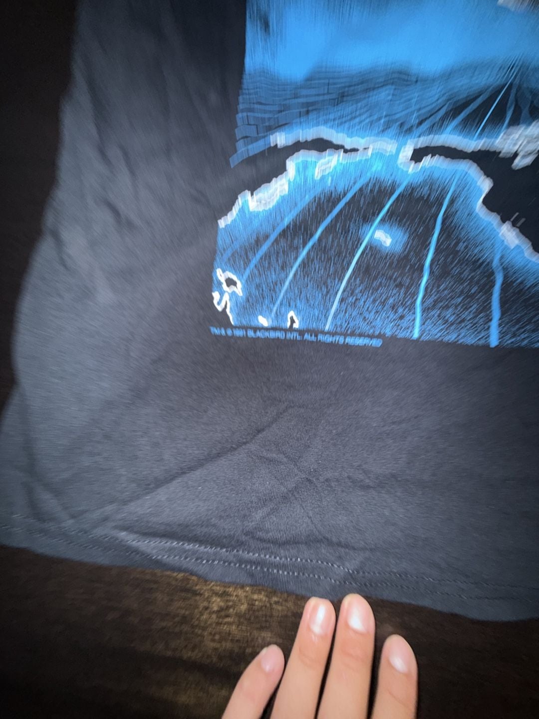 Gildan Blackbird B-2 Stealth Bomber Double-Sided Graphic T-Shirt 4