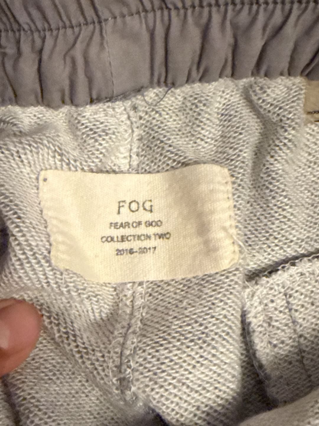 FOG Fear of God Collection Two 2016-2017 Zipper Sweatpants Grey 7