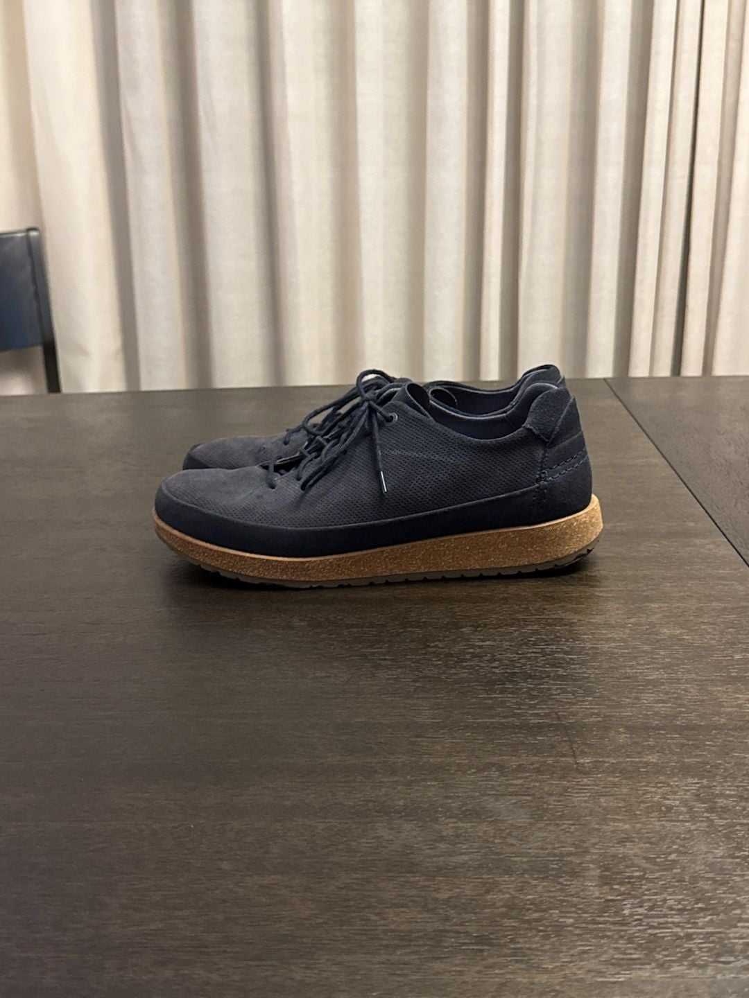 Birkenstock Honnef Low Midnight Suede Leather Sneakers 3