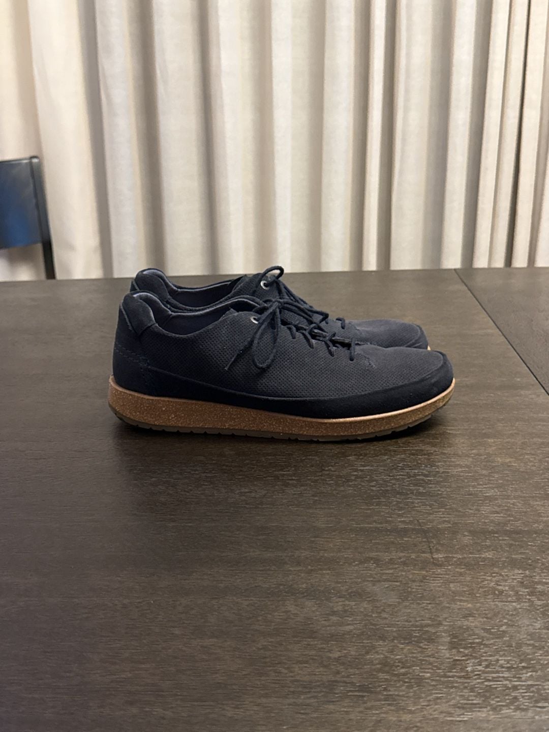 Birkenstock Honnef Low Midnight Suede Leather Sneakers 5