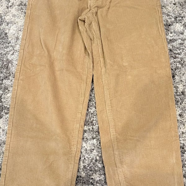Empyre Corduroy Pants Size 28 Tan Skate Loose Fit
