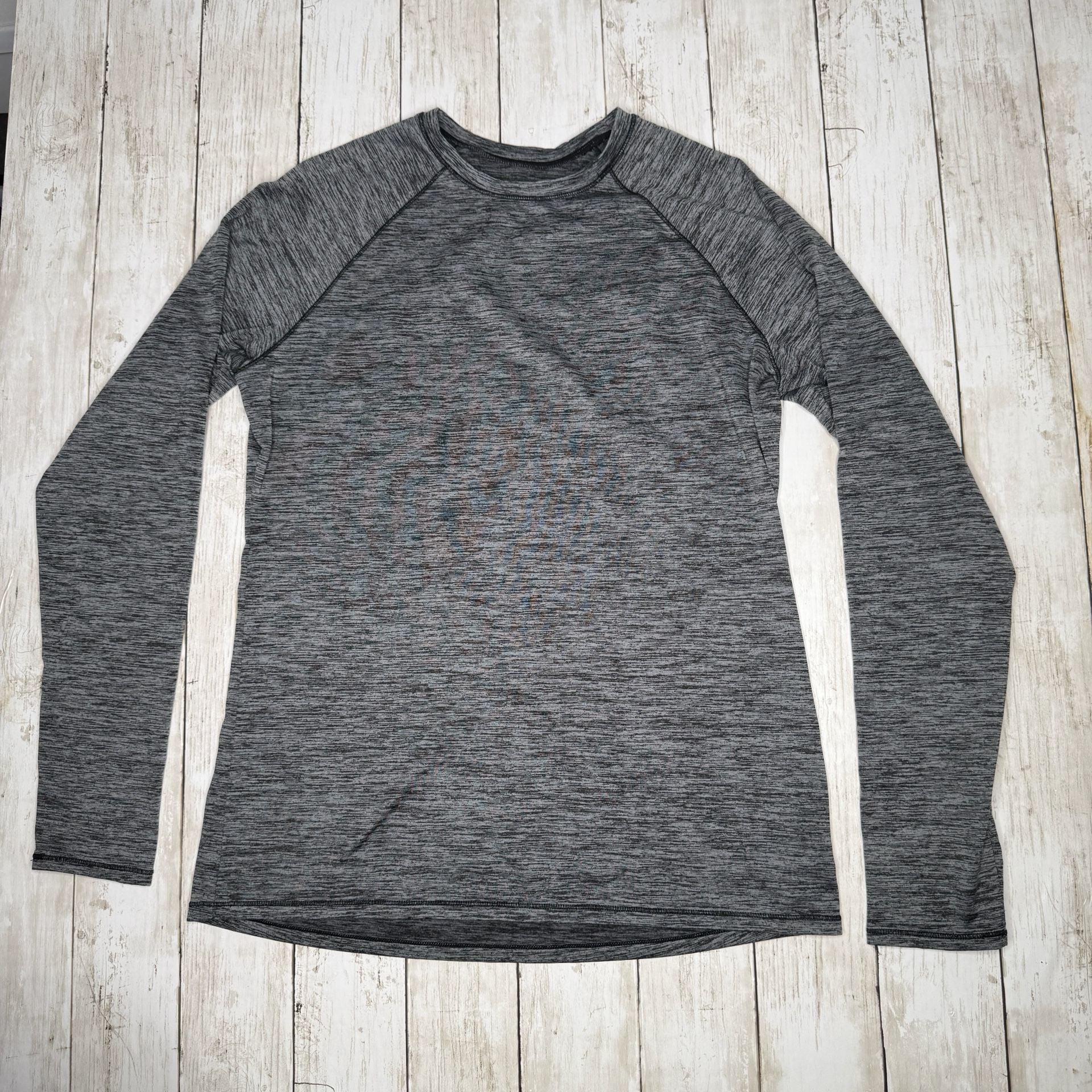 ClimateRight by Cuddl Duds Women's Gray Heather Long Sleeve Thermal Size L 2